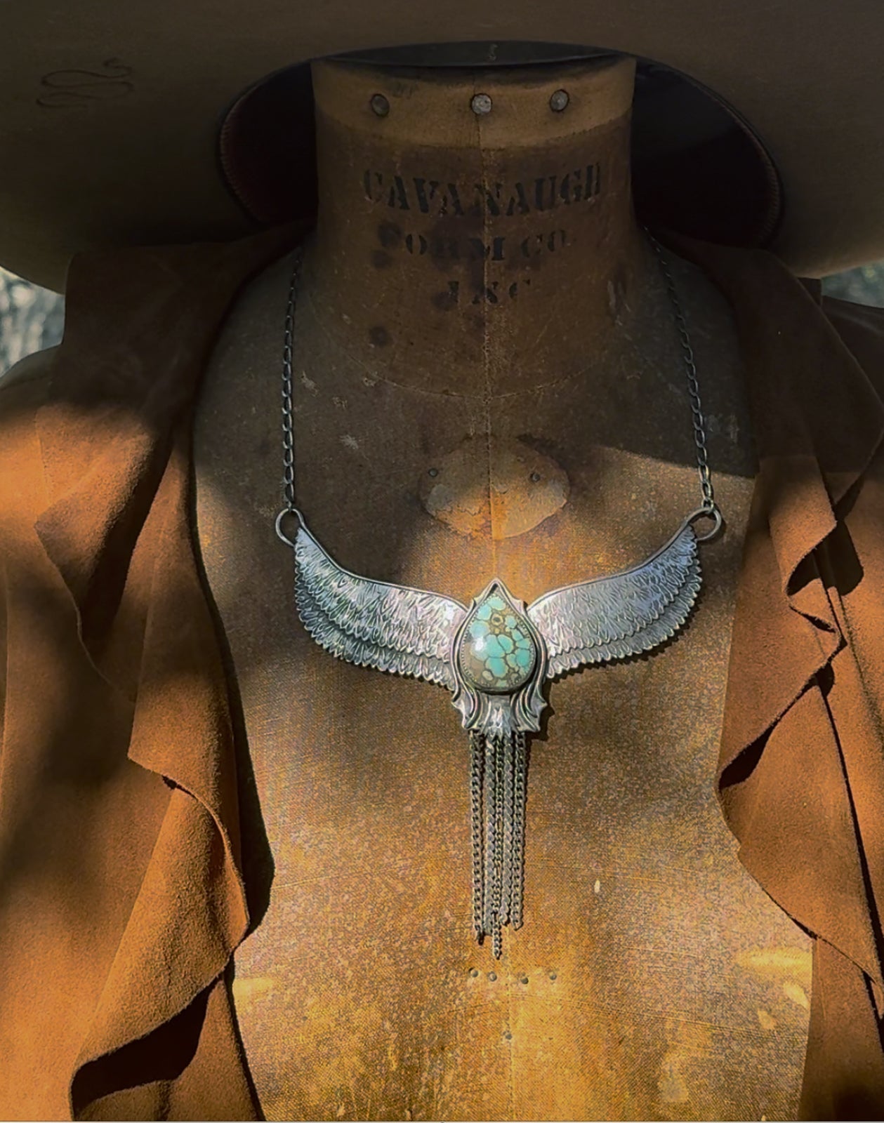 Spirit Bird with Chains